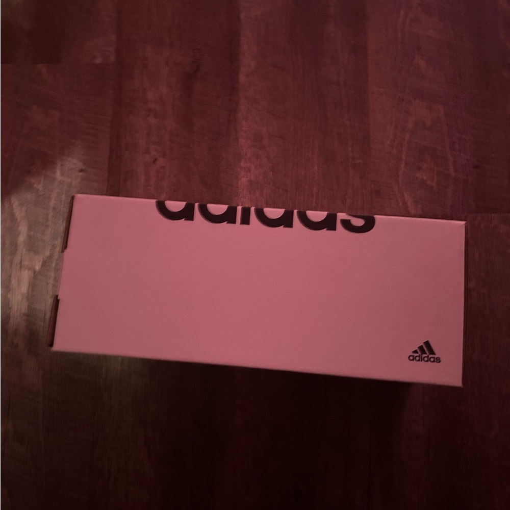 Adidas Shoe box gray, and black size 10